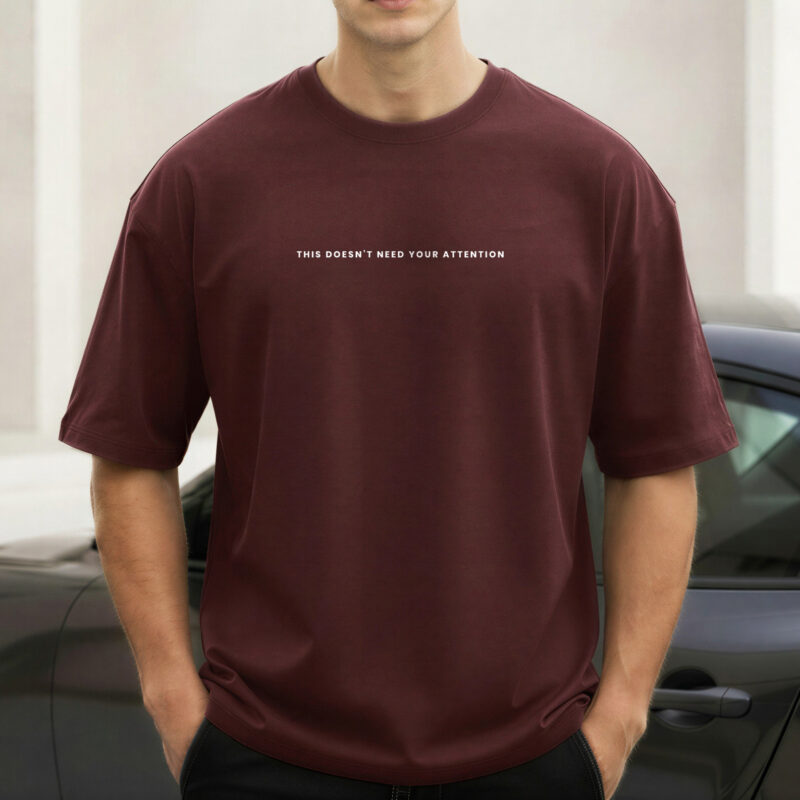 doesn't need crew men's tee