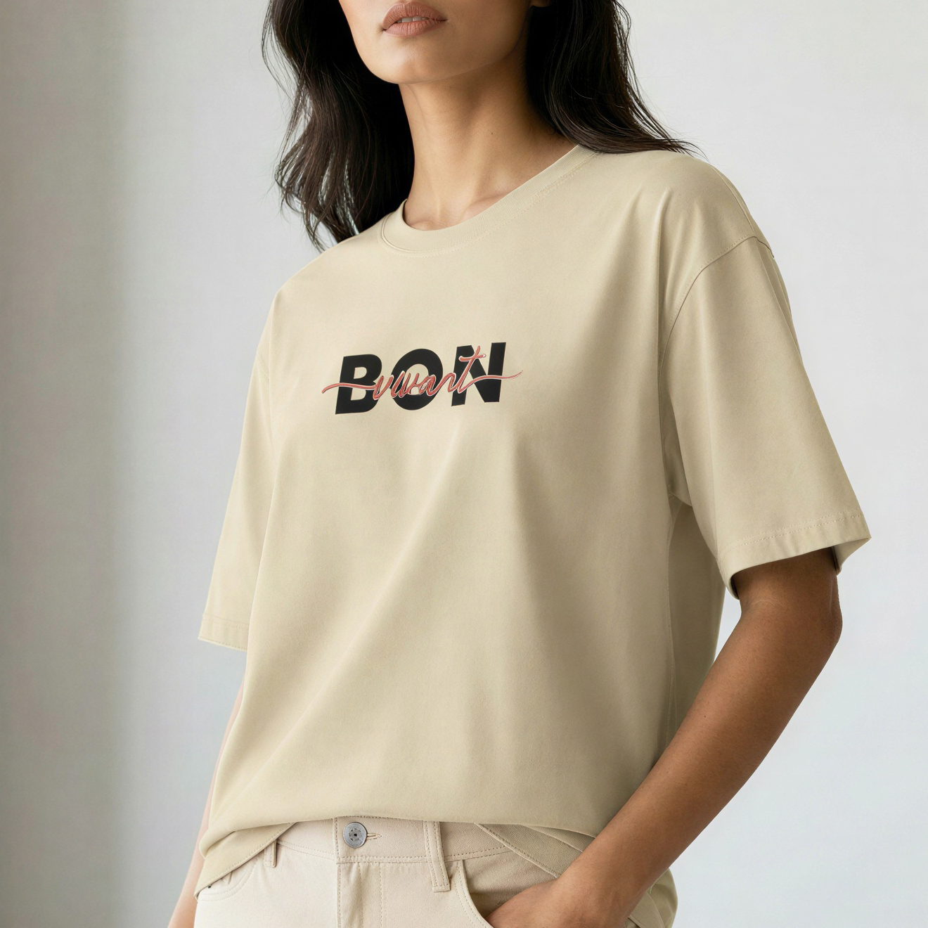 bon vivant crew women tee