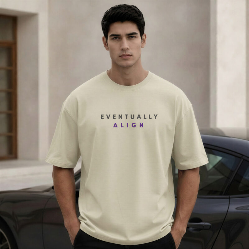 eventually align crew men's graphic tee