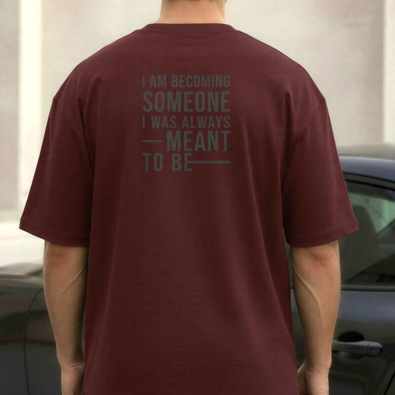 becoming someone crew men's tee