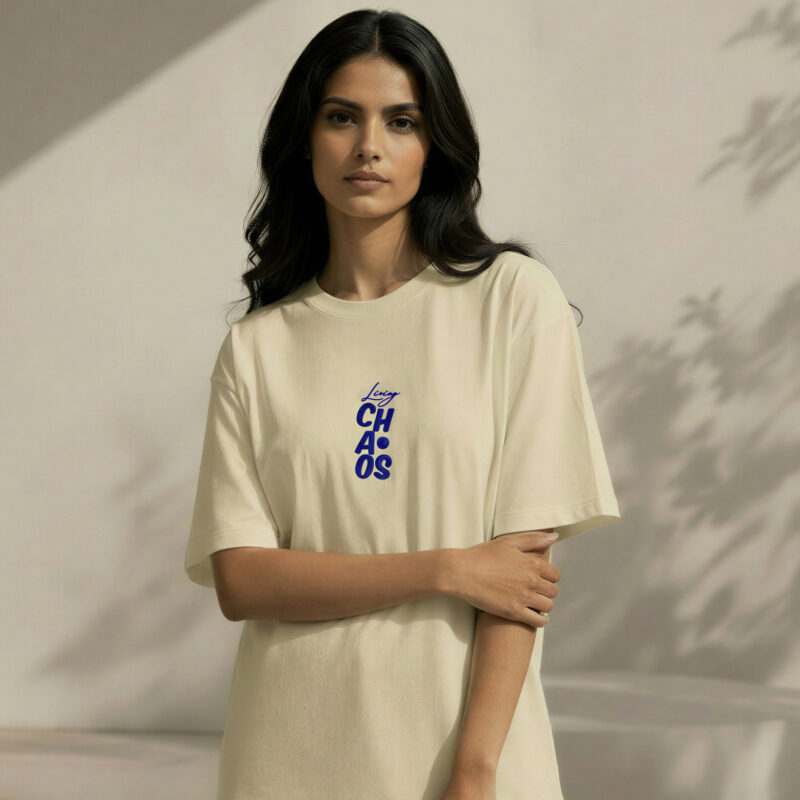 living chaos crew women's graphic tee